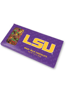 LSU Tigers Window Milk Chocolate w/ M&M's Candy