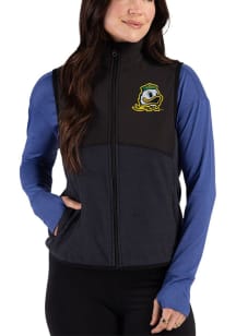 Cutter and Buck Oregon Ducks Womens Black Hunts Point Eco Vest
