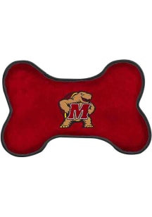 Maryland Terrapins 8inch Squeak Bone Pet Toy