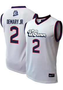 Silas Demary Jr.  Genuine Collective UConn Huskies White NIL Jersey