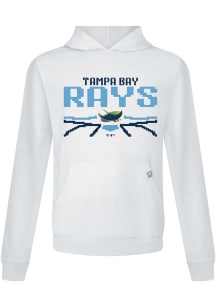 Levelwear Tampa Bay Rays Mens White Relay Arcade Hood