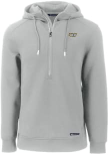 Cutter and Buck VCU Rams Mens Ash Roam Hood