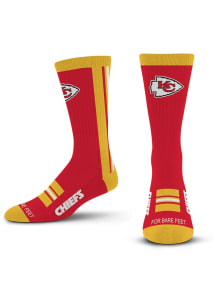Kansas City Chiefs Throwback Mens Crew Socks