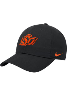 Nike Oklahoma State Cowboys Club Cap Adjustable Hat - Black