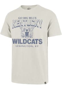 47 Kentucky Wildcats White Head On Football Scrum Short Sleeve Fashion T Shirt