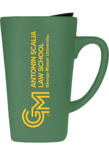 George Mason University 16oz Soft Touch Ceramic Mug - Green