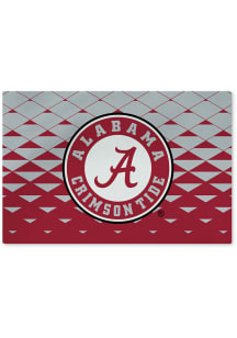 Alabama Crimson Tide Washable Rug Interior Rug - Charcoal