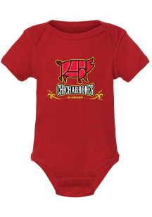 Summit Sportswear Columbia Fireflies Baby Red Primary Copa Short Sleeve One Piece