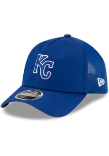 New Era Kansas City Royals 2026 MLB BATTING PRACTICE 9FORTY APEX Adjustable Hat - Blue