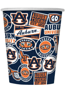 Auburn Tigers 12oz 25pk Disposable Cups