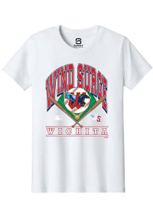 Summit Sportswear Wichita Wind Surge Youth White Homefield Short Sleeve T-Shirt