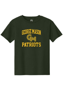 Summit Sportswear George Mason University Youth Green No 1 Primary Short Sleeve T-Shirt