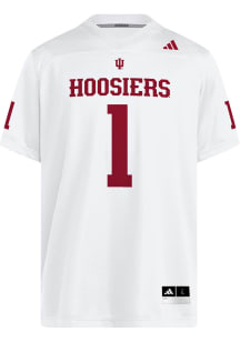 Adidas Indiana Hoosiers White Replica Football Jersey