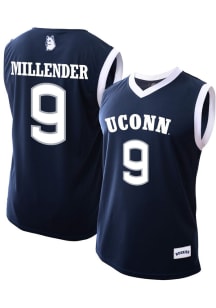 Alec Millender  Genuine Collective UConn Huskies Navy Blue NIL Jersey