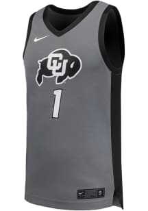 Nike Colorado Buffaloes Grey Nike Game Jersey
