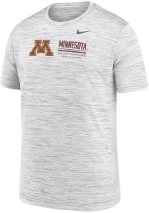 Nike Minnesota Golden Gophers Youth White Team Graphic Short Sleeve T-Shirt