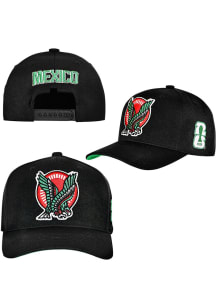 Mexico National Team Black Advantage Pro Crown Snapback Mens Snapback Hat