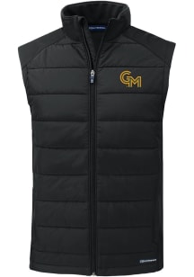 Cutter and Buck George Mason University Mens Black Evoke Sleeveless Jacket