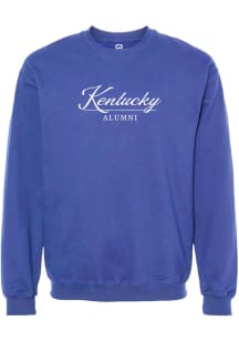 Summit Sportswear Kentucky Wildcats Womens Blue Alumni Crew Sweatshirt