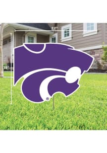 K-State Wildcats Primary Yard Sign - Purple