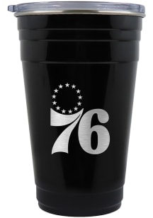 Philadelphia 76ers 22oz Tailgater Tumbler Stainless Steel Tumbler - Black