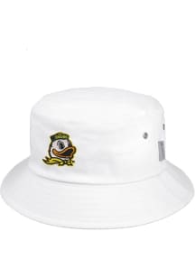 LogoFit Oregon Ducks White Daytona Mens Bucket Hat