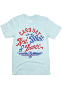 Indy 500 Light Blue Carb Day Short Sleeve Fashion T Shirt