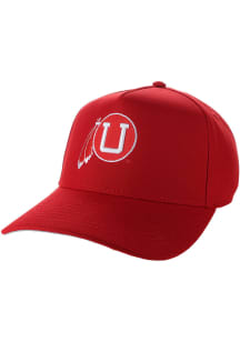 Legacy Utah Utes Vault Coaches Cap Adjustable Hat - Red