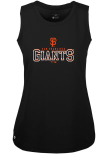 Levelwear San Francisco Giants Womens Black Macy Journey Tank Top