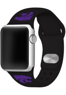 K-State Wildcats Black Sport Watch Band