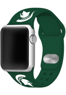 Michigan State Spartans Green Silicone Sport Apple Watch Band