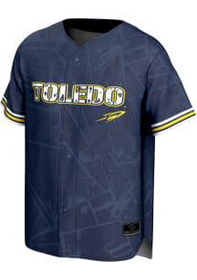 ProSphere Toledo Rockets Youth Navy Blue Vigor Baseball Jersey