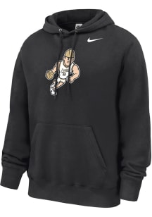Nike Purdue Boilermakers Mens Black Club Fleece Pete Playing Basketball Long Sleeve Hoodie