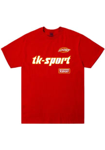 Travis Kelce Kansas City Chiefs Red Racing Short Sleeve Fashion Player T Shirt