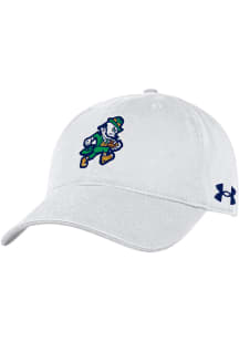 Under Armour Notre Dame Fighting Irish Football Mascot Adjustable Hat - Grey