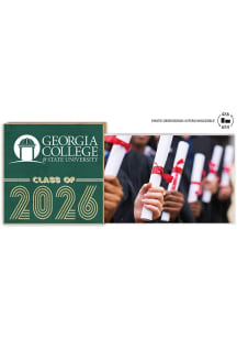 Georgia College Bobcats Class of 2026 Floating Picture Frame - Kelly Green