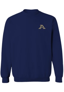 Vive La Fete Akron Zips Womens Navy Blue Impressions Crew Sweatshirt