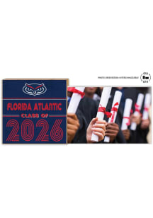 Florida Atlantic Owls Class of 2026 Floating Picture Frame - Red