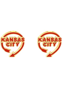 Kansas City EB & Co Auto Sign Stud Womens Earrings