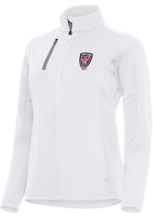 Antigua Indy Eleven Womens White Generation Light Weight Jacket