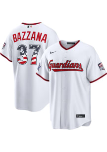 Travis Bazzana Nike Cleveland Guardians Mens White Home Run Derby 2026 Limited Baseball Jersey