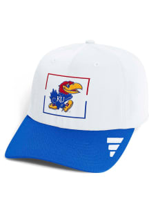 Adidas Kansas Jayhawks Locker Room Slouch Adjustable Hat - White