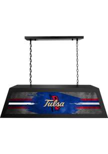 Tulsa Golden Hurricane Long Black Billiard Lamp