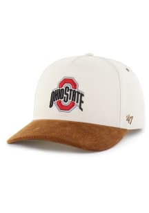 47 Ohio State Buckeyes Carhartt Undyed Hitch RF Adjustable Hat - White