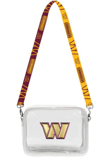 Washington Commanders Fanny Fan Womens Clear Tote