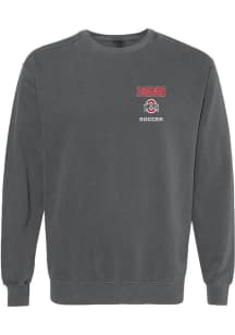 Arella Jacome Agnalt  Rally Ohio State Buckeyes Mens Black NIL Embroidered Long Sleeve Crew Sweats..