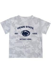 Vive La Fete Penn State Nittany Lions Infant Camo Short Sleeve T-Shirt Grey