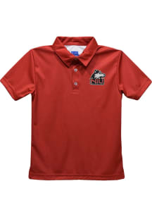 Vive La Fete Northern Illinois Huskies Toddler Red Team Short Sleeve Polo Shirt
