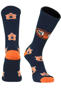 Auburn Tigers Super Mascot Mens Crew Socks