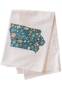 Iowa Floral Towel